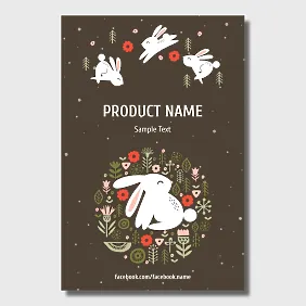 Easter Label Template