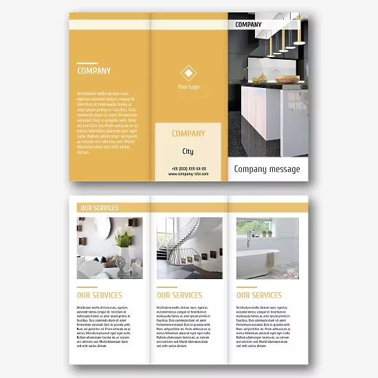 Interior Design Studio Booklet Template