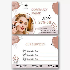 Beauty Salon Flyer Template