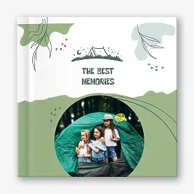 Photobook template best memories