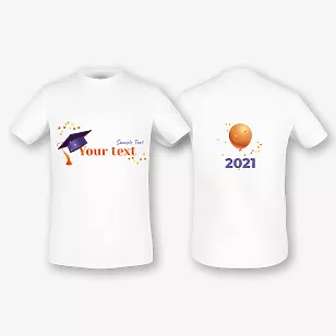 Graduate T-shirt Template
