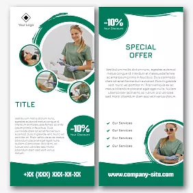 Laser Hair Removal Salon Flyer Template
