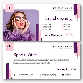 Sunglasses Store Flyer Template
