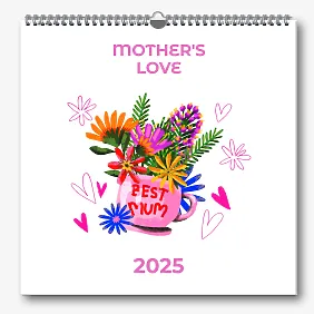 Mamina Lyubov calendar template