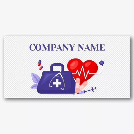 Template for printing on mugs as a gift to doctors